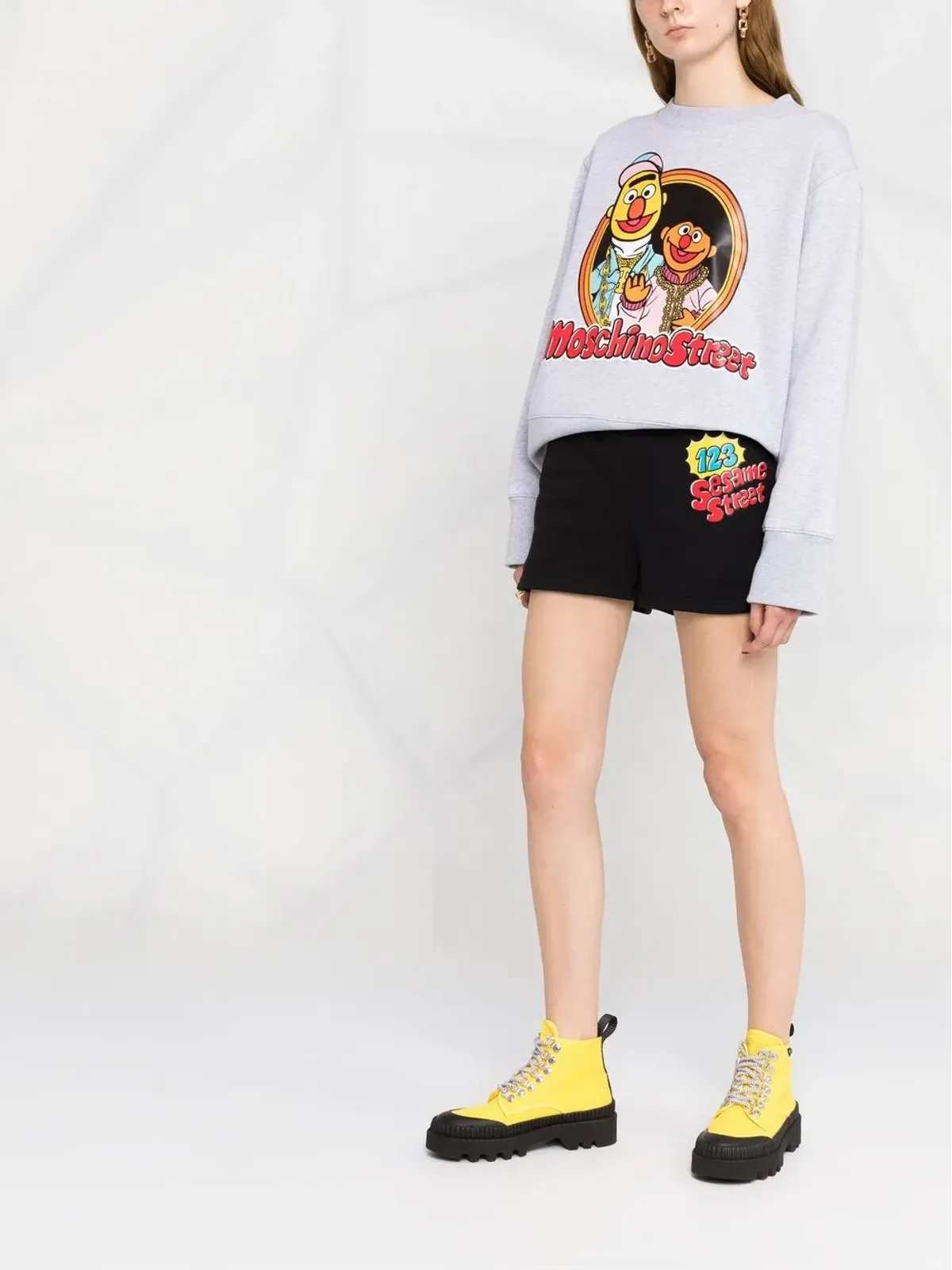 Moschino セサミストリート トラックショーツ - 画像4