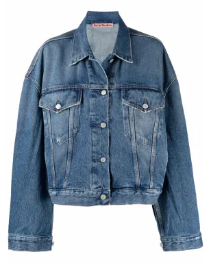 Acne Studios クロップドデニムジャケット - サムネイル1