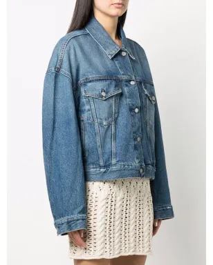 Acne Studios クロップドデニムジャケット - サムネイル3