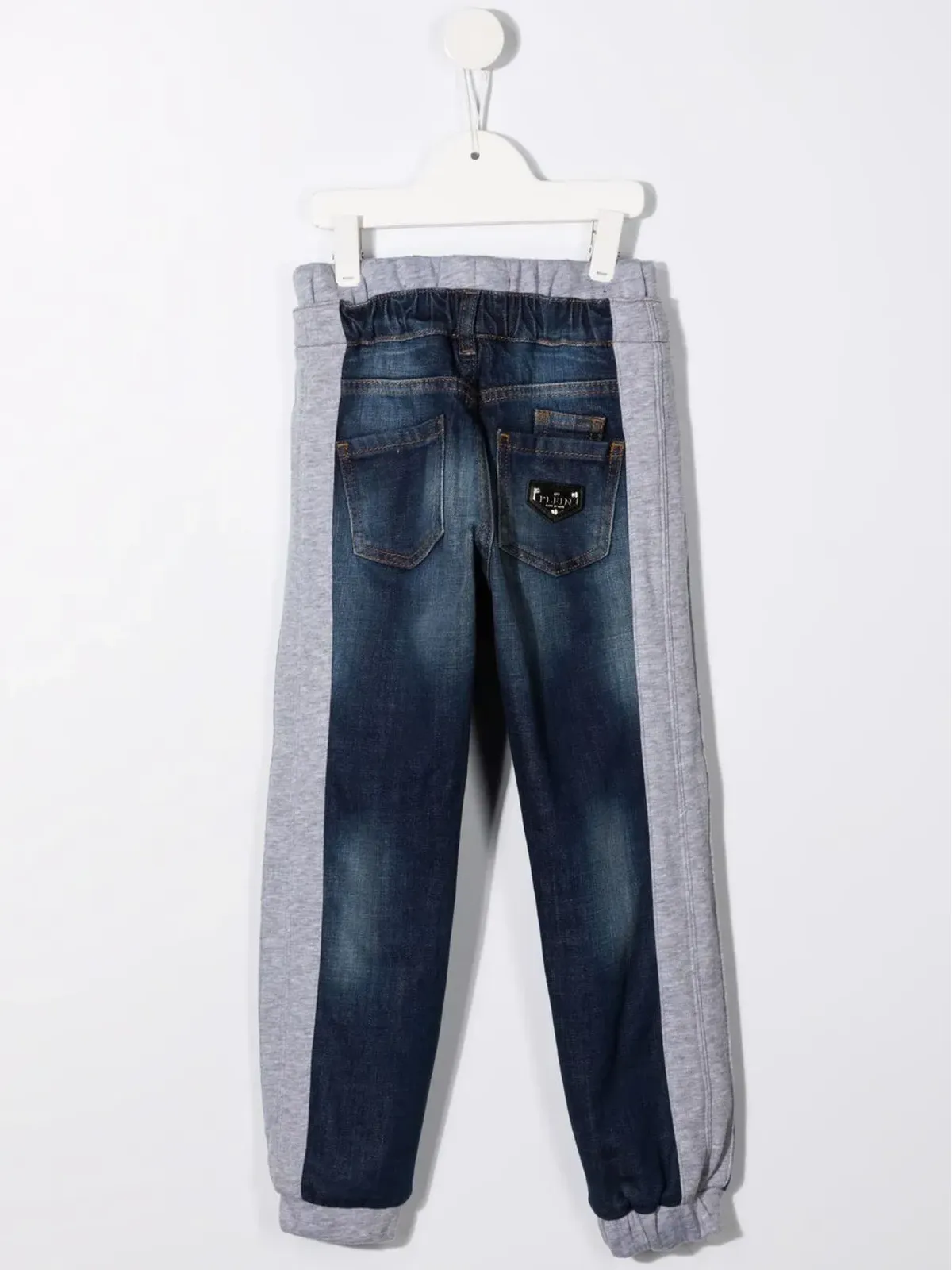 Philipp Plein Junior ドローストリングウエストジーンズ - 画像2