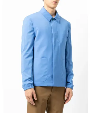 Paul Smith ウールシャツジャケット ブルー - サムネイル3