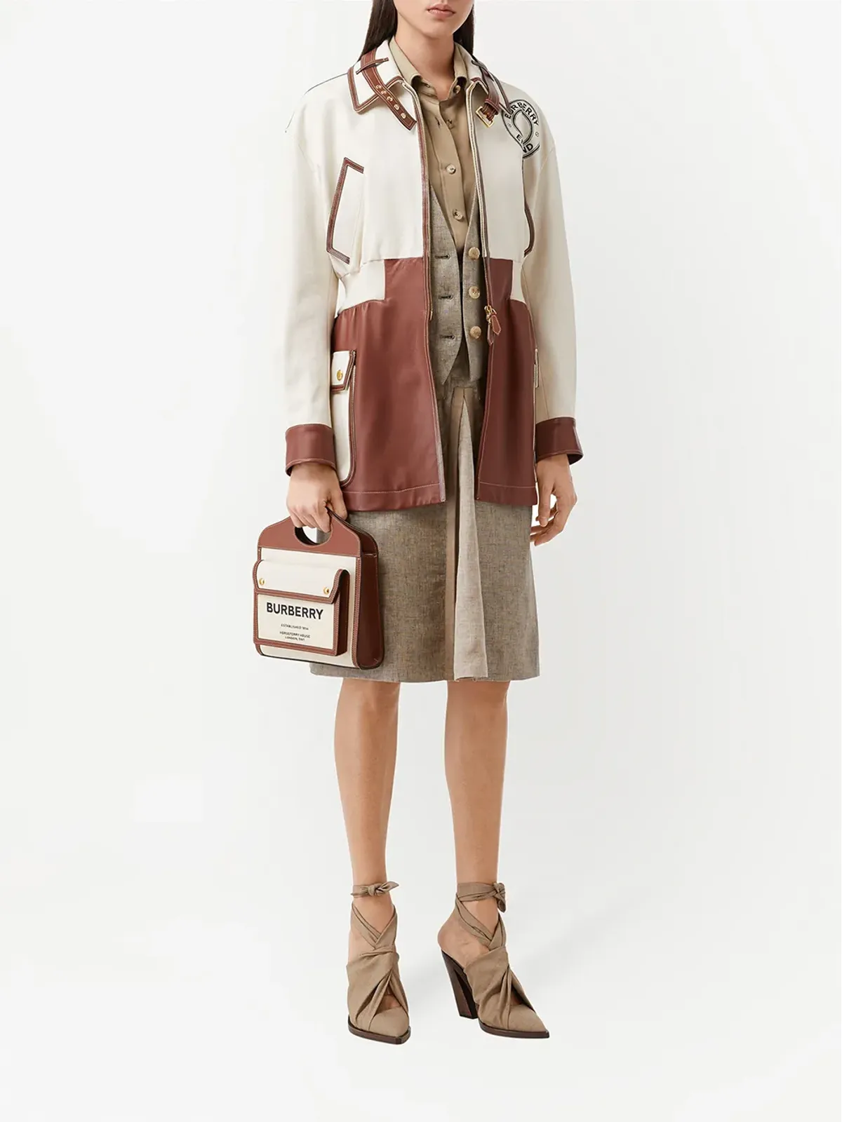 Burberry ミニポケット トートバッグ - 画像2