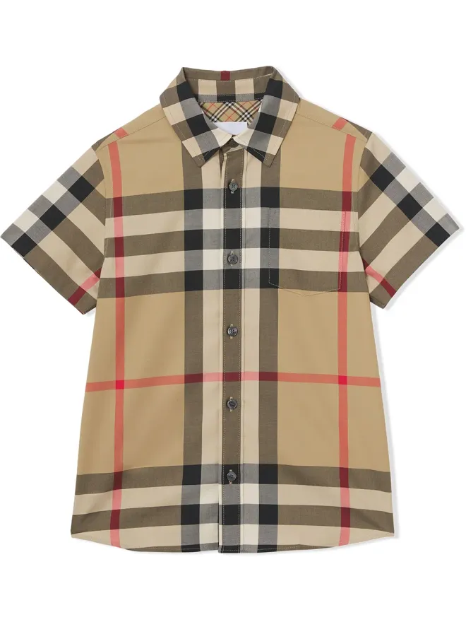 Burberry Kids Burberry Kids ヴィンテージチェック柄シャツの商品画像