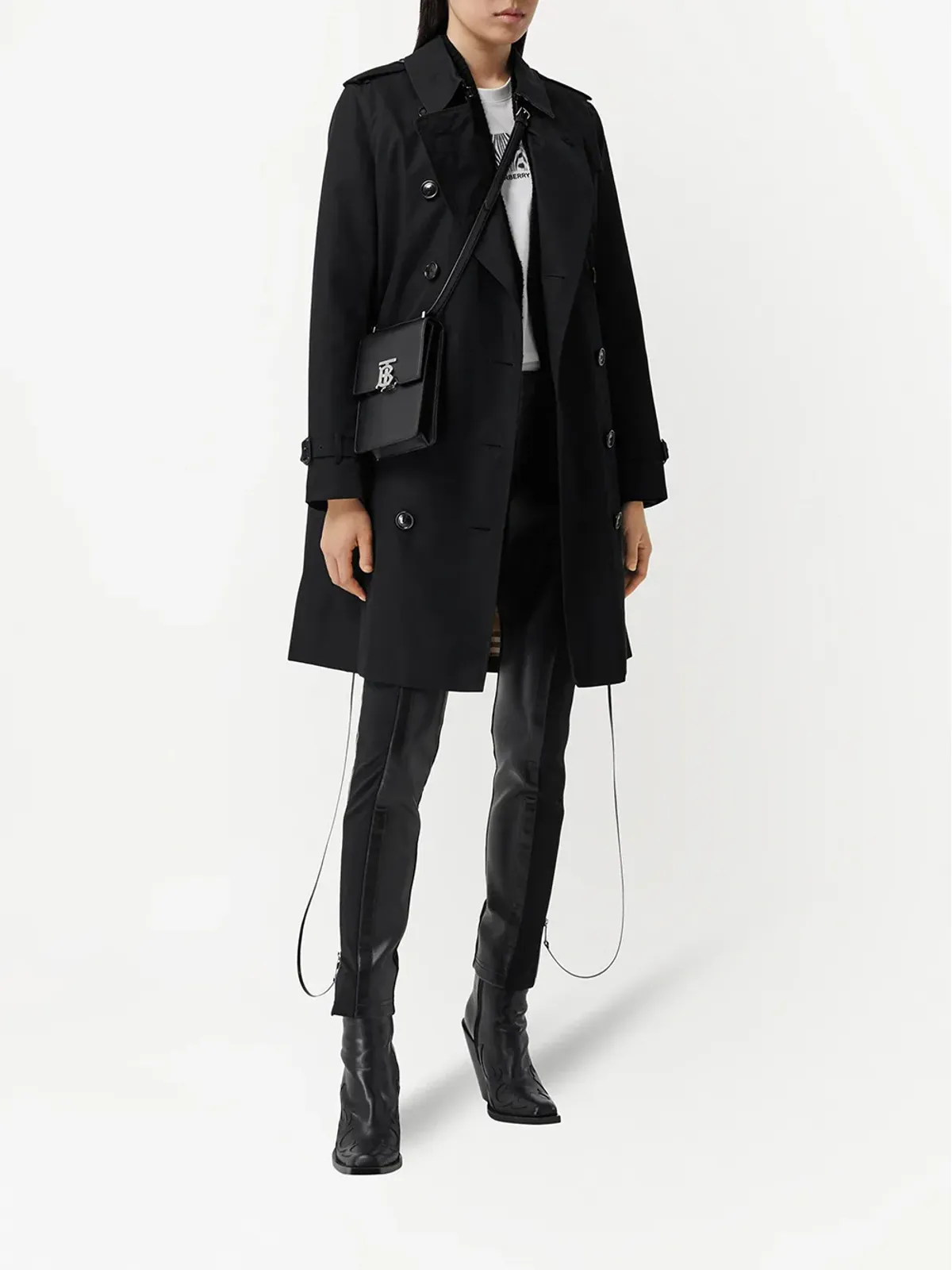 Burberry ミッドレングス ケンジントン ヘリテージ トレンチコート - 画像2