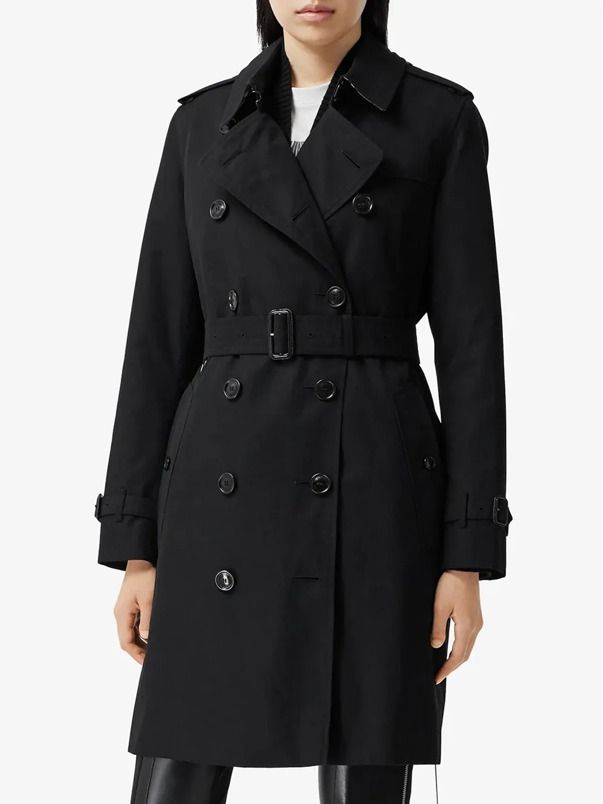 Burberry ミッドレングス ケンジントン ヘリテージ トレンチコート - 画像3