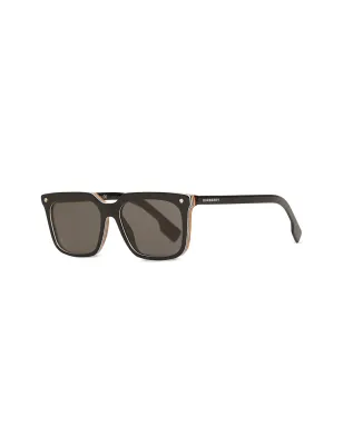 Burberry Eyewear ストライプディテールのスクエアフレーム サングラス - サムネイル2