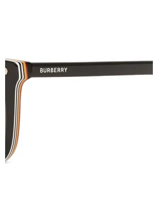 Burberry Eyewear ストライプディテールのスクエアフレーム サングラス - サムネイル3