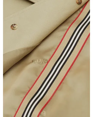 Burberry Kids フード付きギャバジン・トレンチコート - サムネイル5