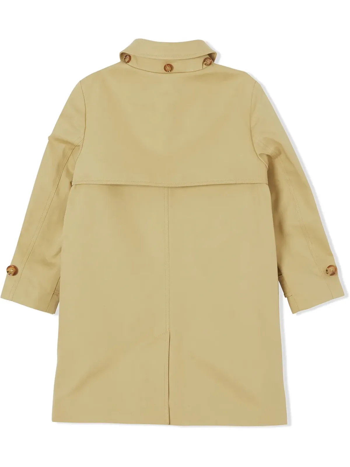 Burberry Kids フード付きギャバジン・トレンチコート - 画像3