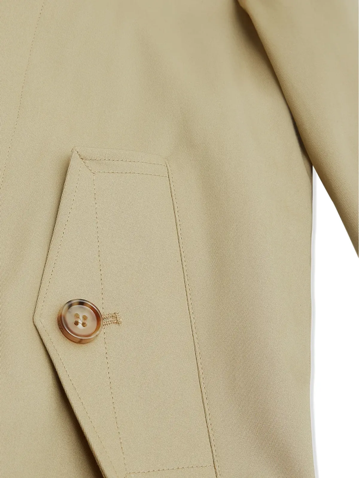 Burberry Kids フード付きギャバジン・トレンチコート - 画像4