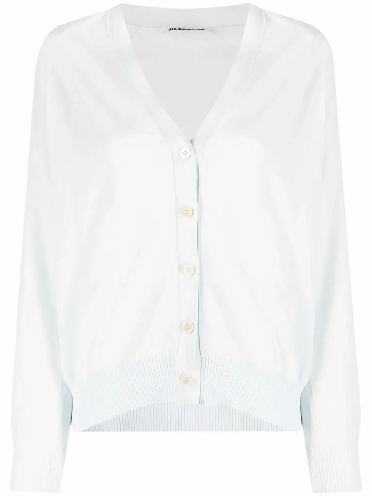 Jil Sander Vネックカーディガン - 画像1