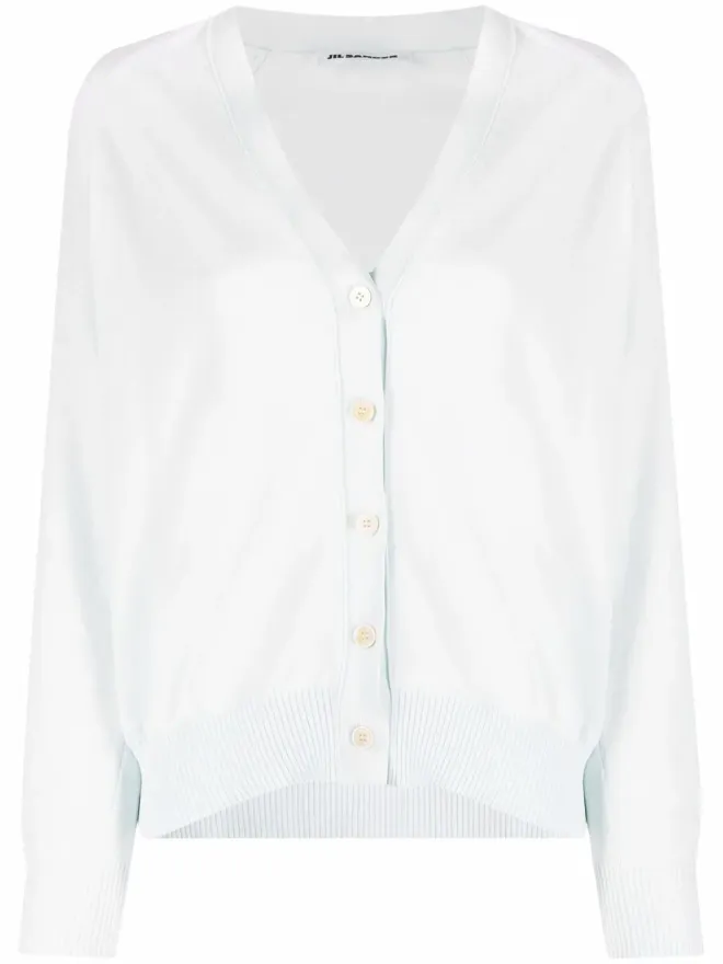 Jil Sander Jil Sander Vネックカーディガンの商品画像