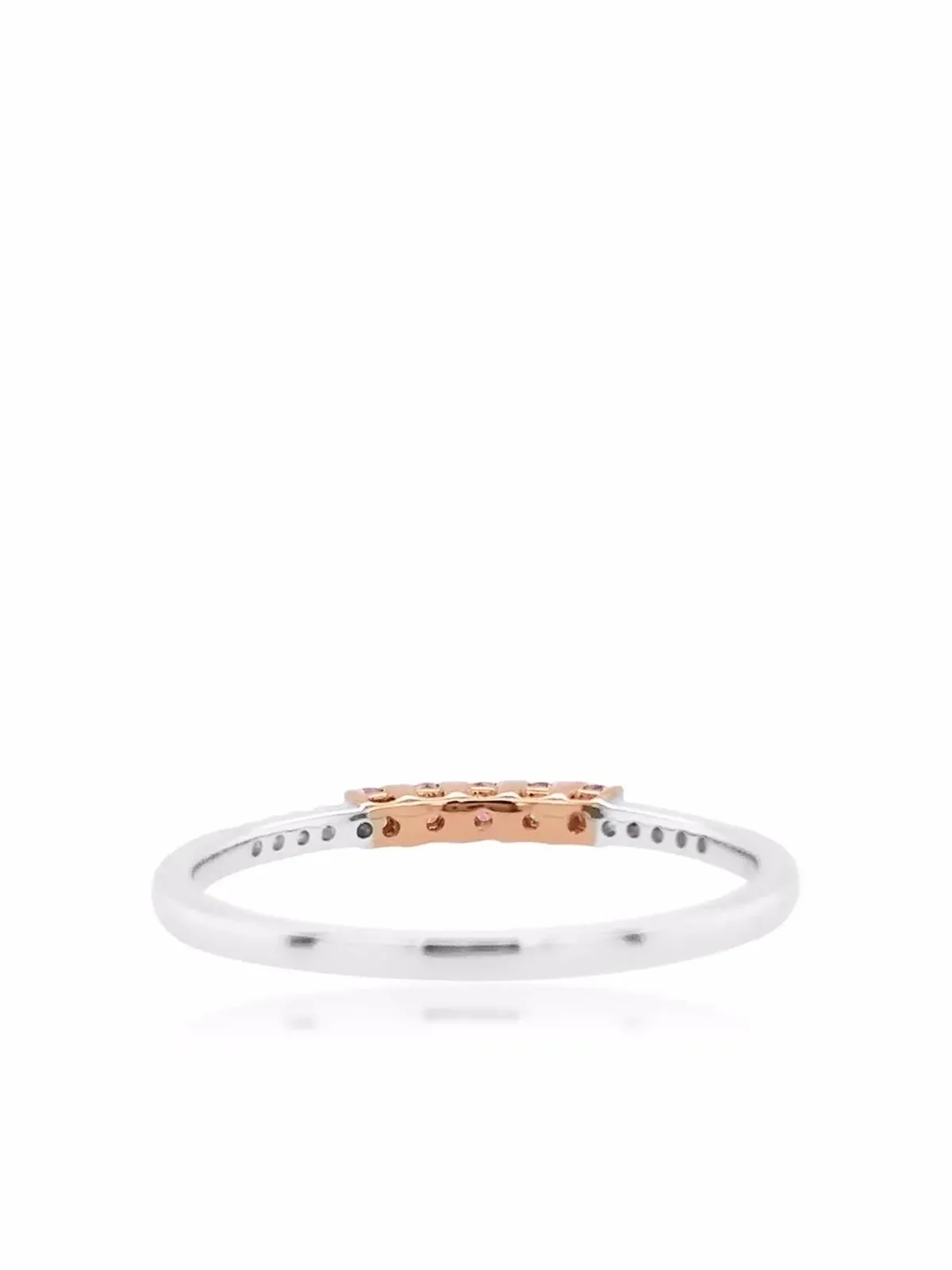 HYT Jewelry 18Kゴールド アーガイル ピンク ダイヤモンド エンゲージメントリング - 画像5