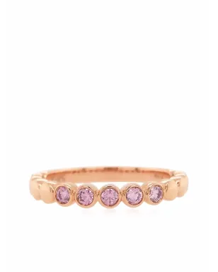 HYT Jewelry 18kt ローズゴールド アーガイル ピンク ダイヤモンド リング - サムネイル3