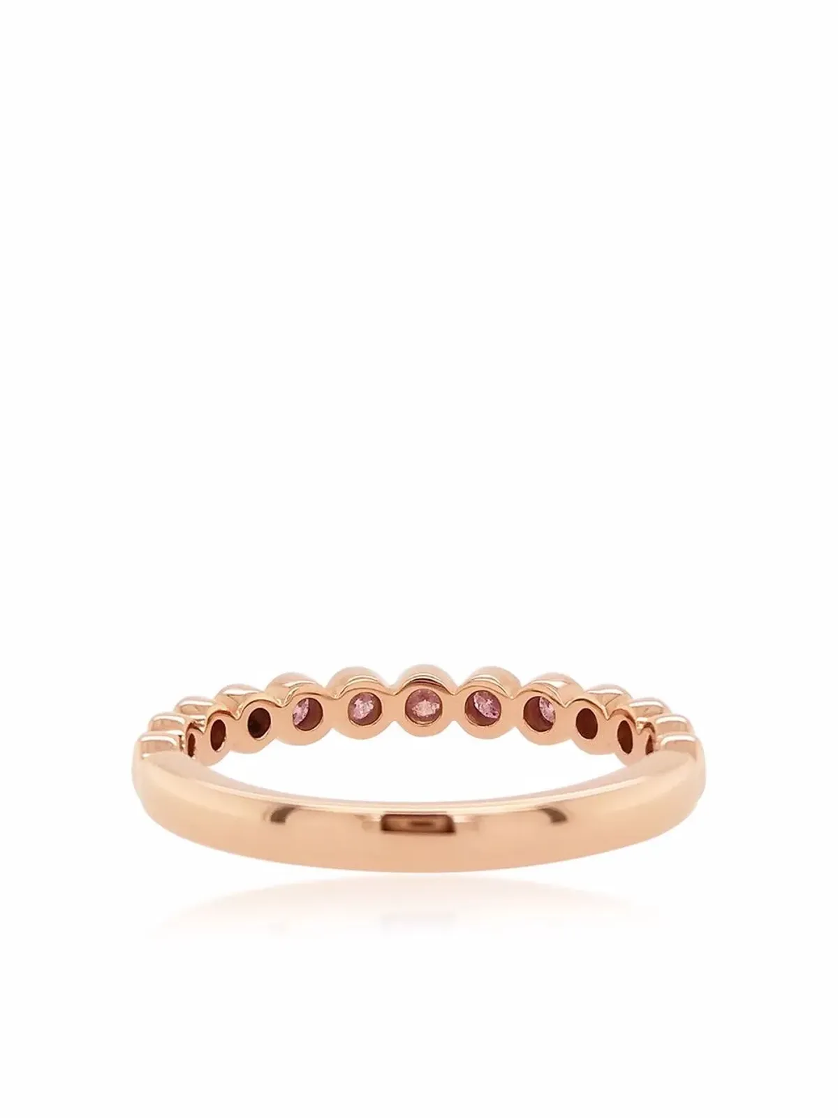 HYT Jewelry 18kt ローズゴールド アーガイル ピンク ダイヤモンド リング - 画像4