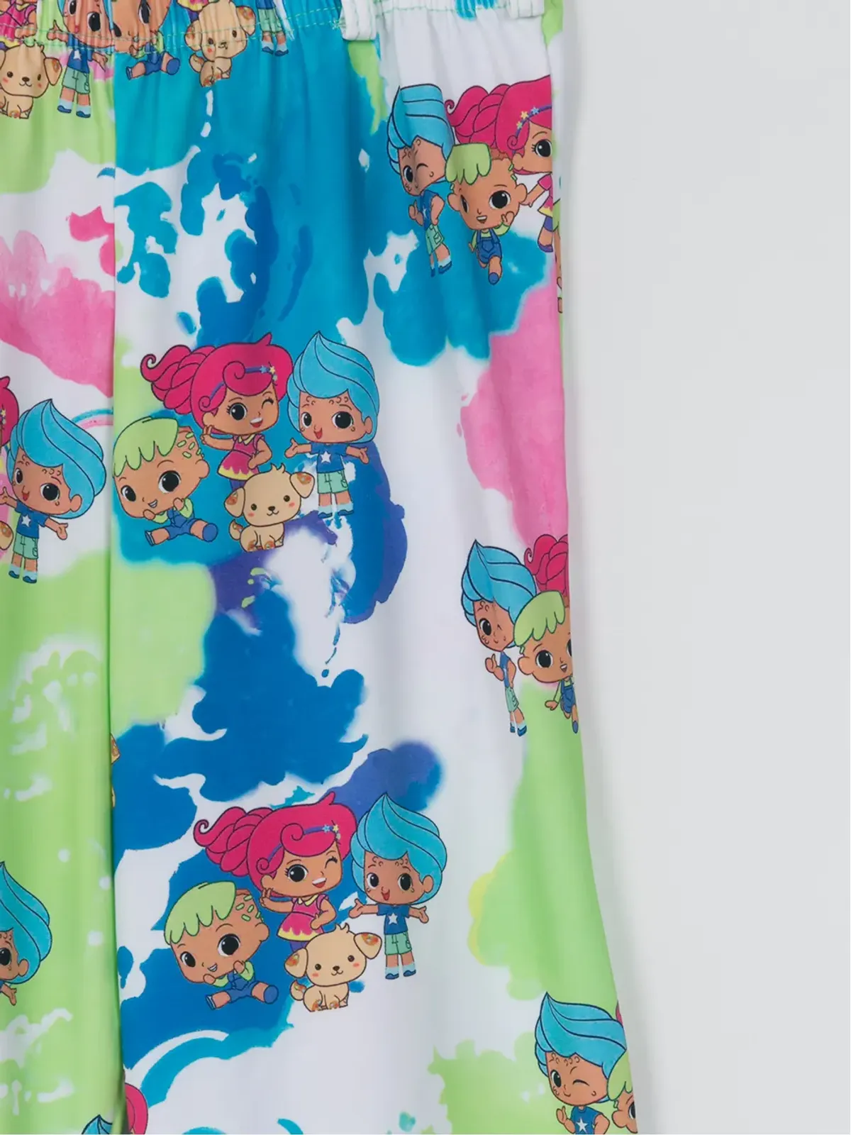 Amir Slama プリント AMIR SLAMA + CHOCOLIX ワイドレッグパンツ - 画像3