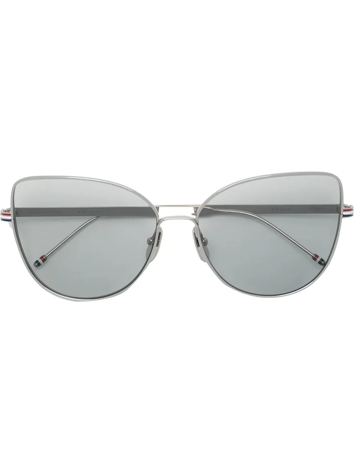 Thom Browne Eyewear TB121 キャットフレーム サングラス - 画像1