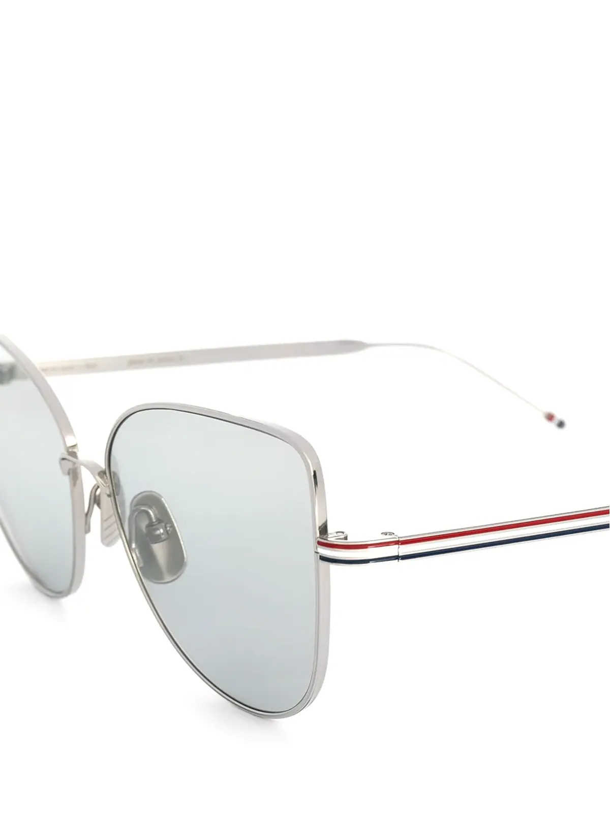 Thom Browne Eyewear TB121 キャットフレーム サングラス - 画像3