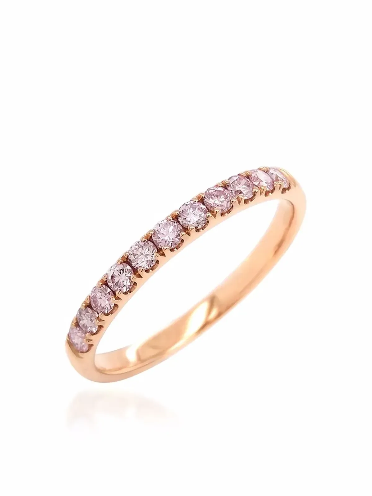 HYT Jewelry 18kt rose gold Argyle Pink diamond engagement ring - 画像2