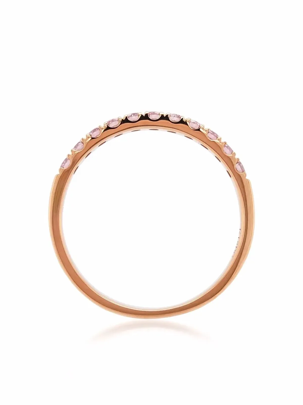 HYT Jewelry 18kt rose gold Argyle Pink diamond engagement ring - 画像4
