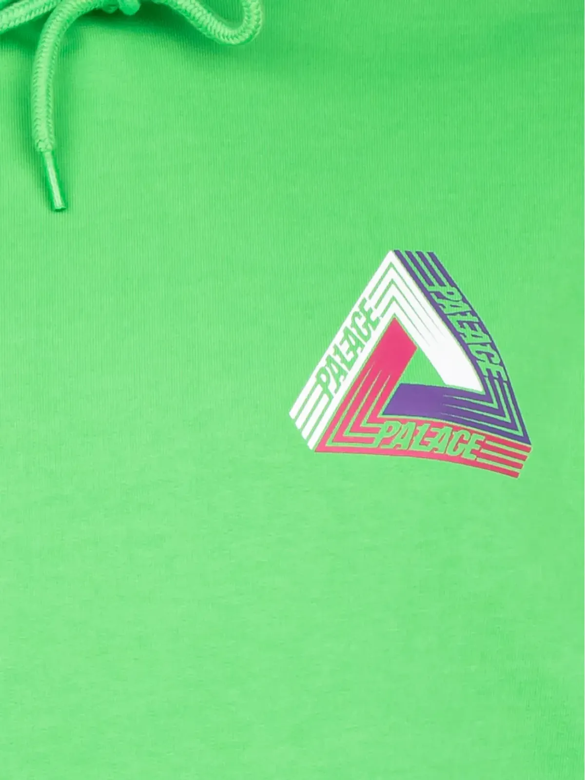 Palace Tri-Dart ライトライム ドローストリングフーディ - 画像3