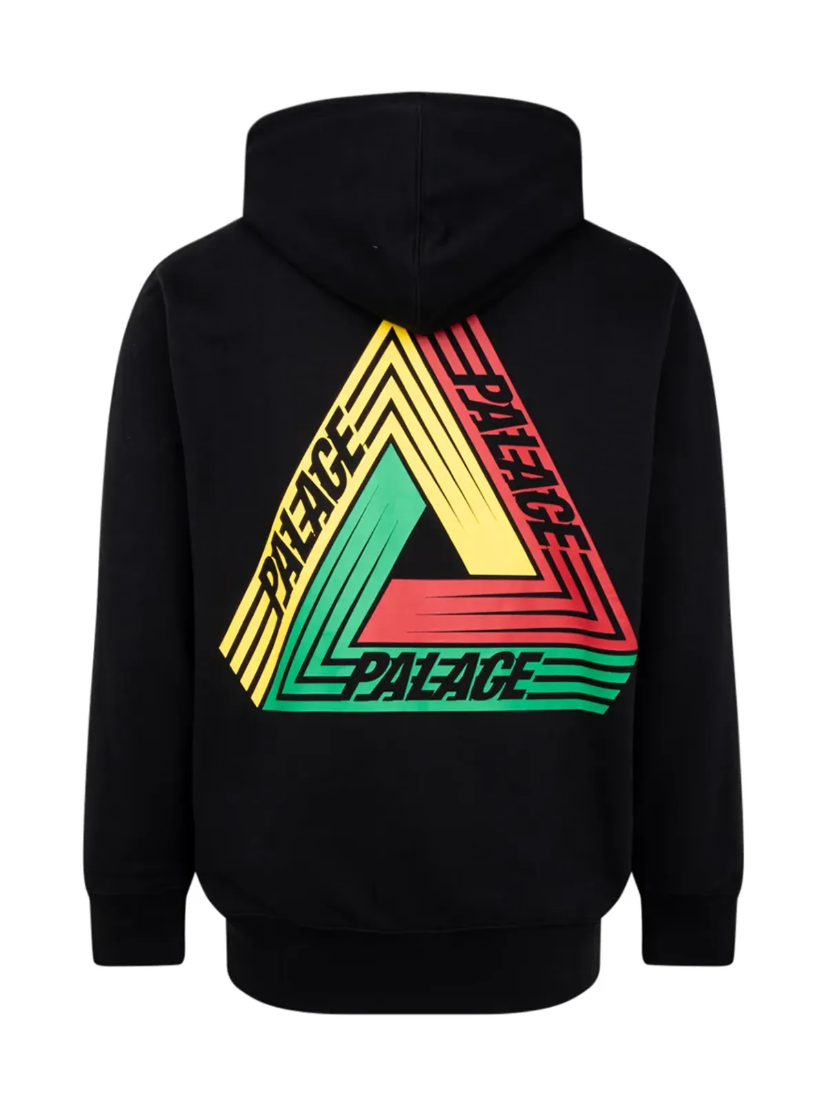 Palace トライダート ブラック ドローストリング フーディ - 画像2