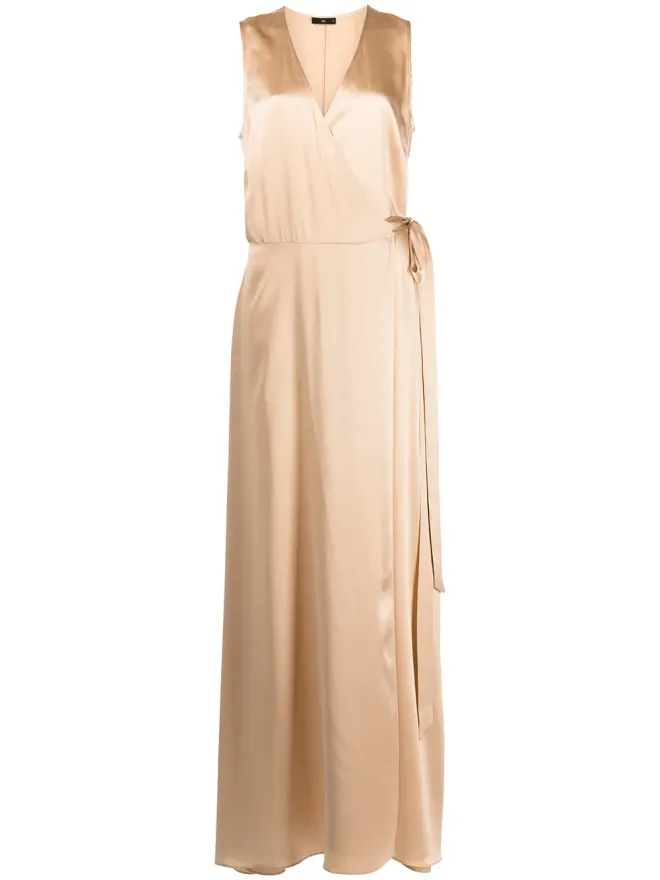 VOZ VOZ Frontwards wrap dress - Goldの商品画像