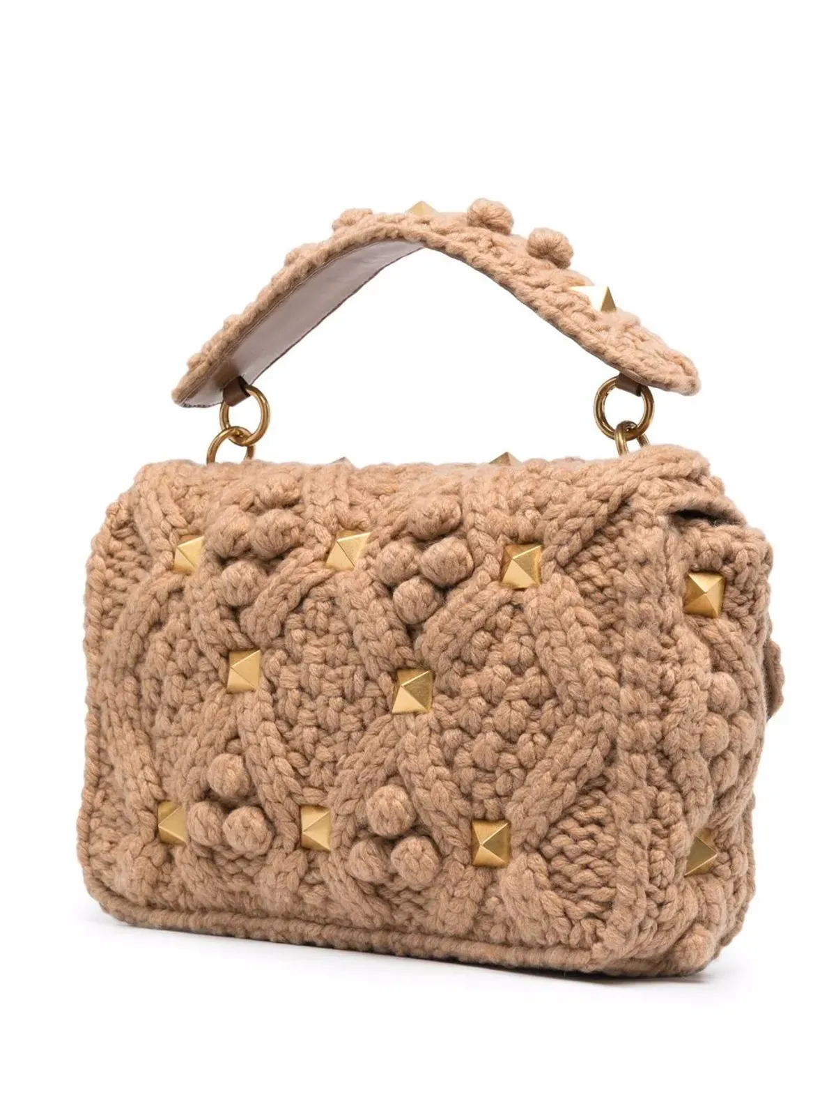 Valentino Garavani ロックスタッズ装飾トートバッグ - 画像3