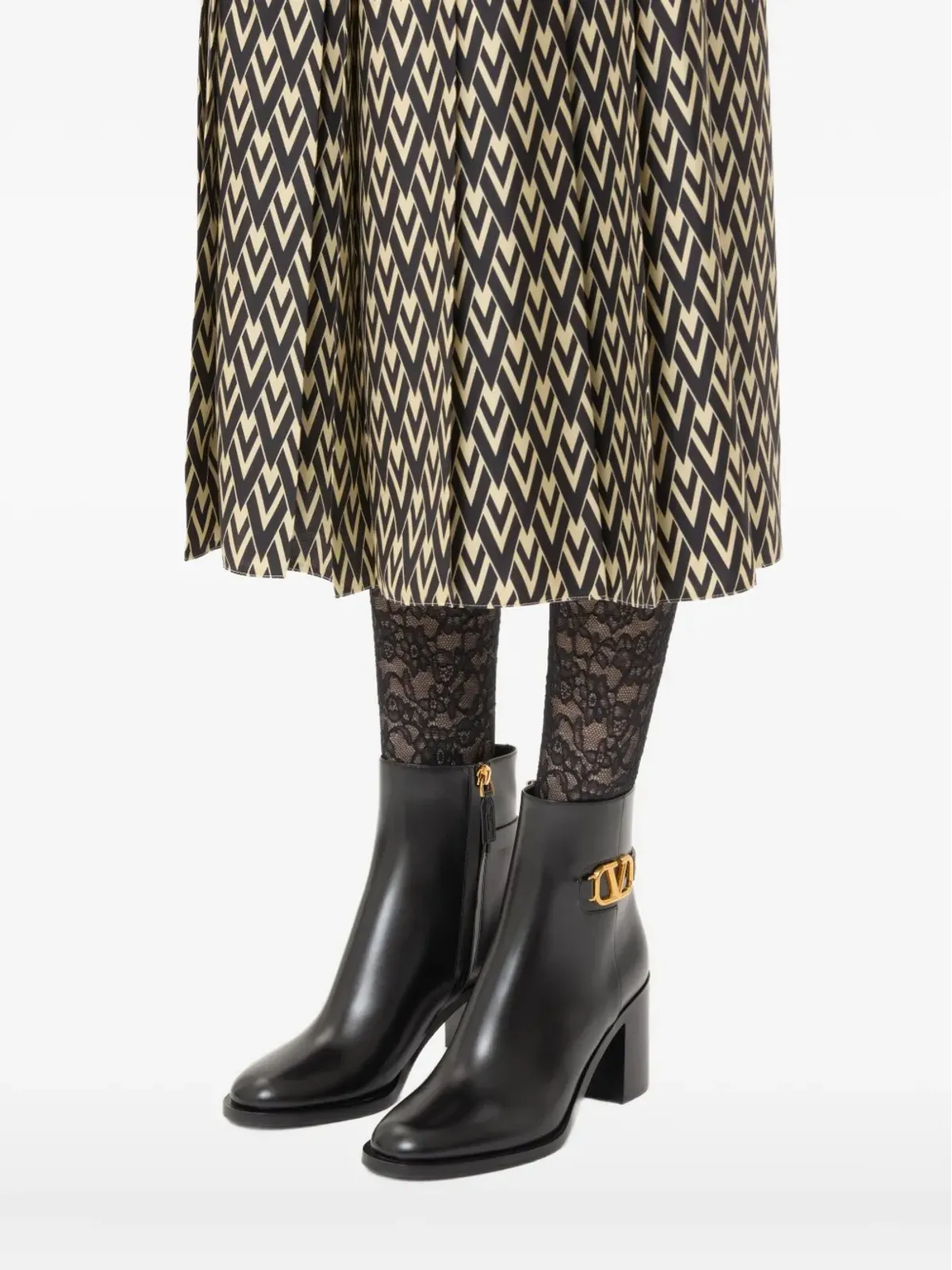 Valentino Garavani VLogo Signature アンクルブーツ - 画像5