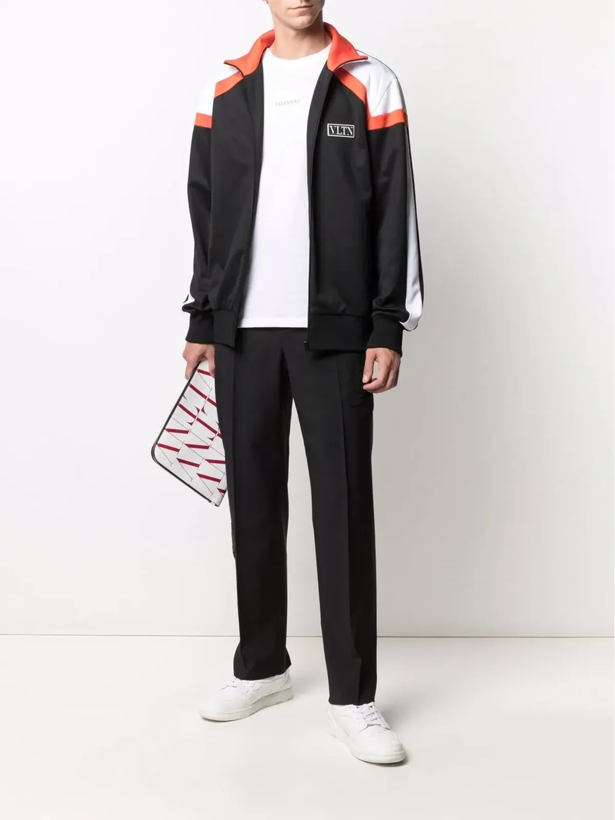 Valentino Garavani VLTN-motif zip-up jacket - 画像2