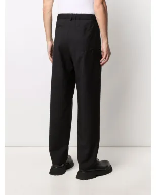 Valentino Garavani ブラックのテーラードストレートパンツ - サムネイル4