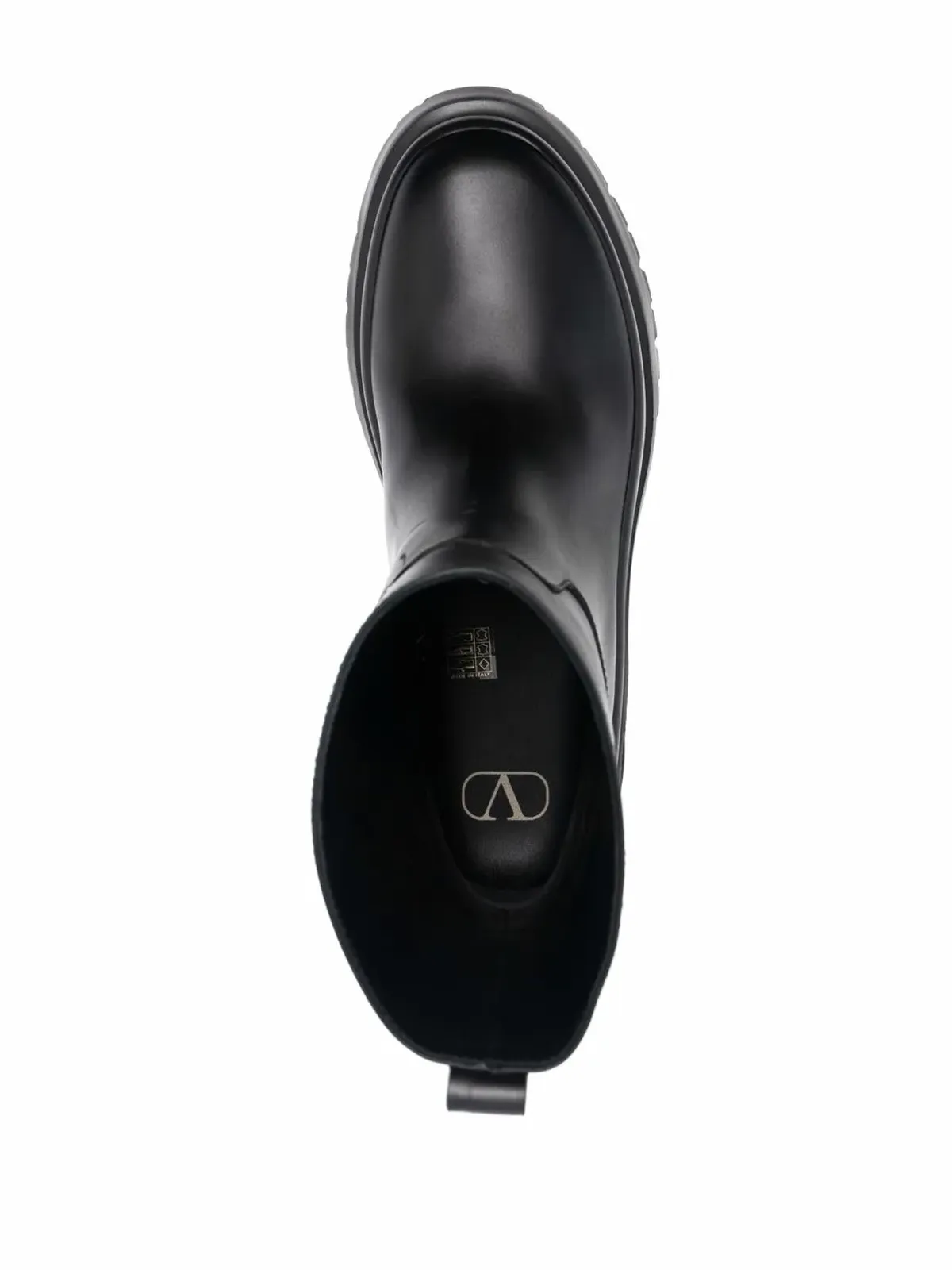 Valentino Garavani ロックスタッド アーモンドトゥ アンクルブーツ - 画像4