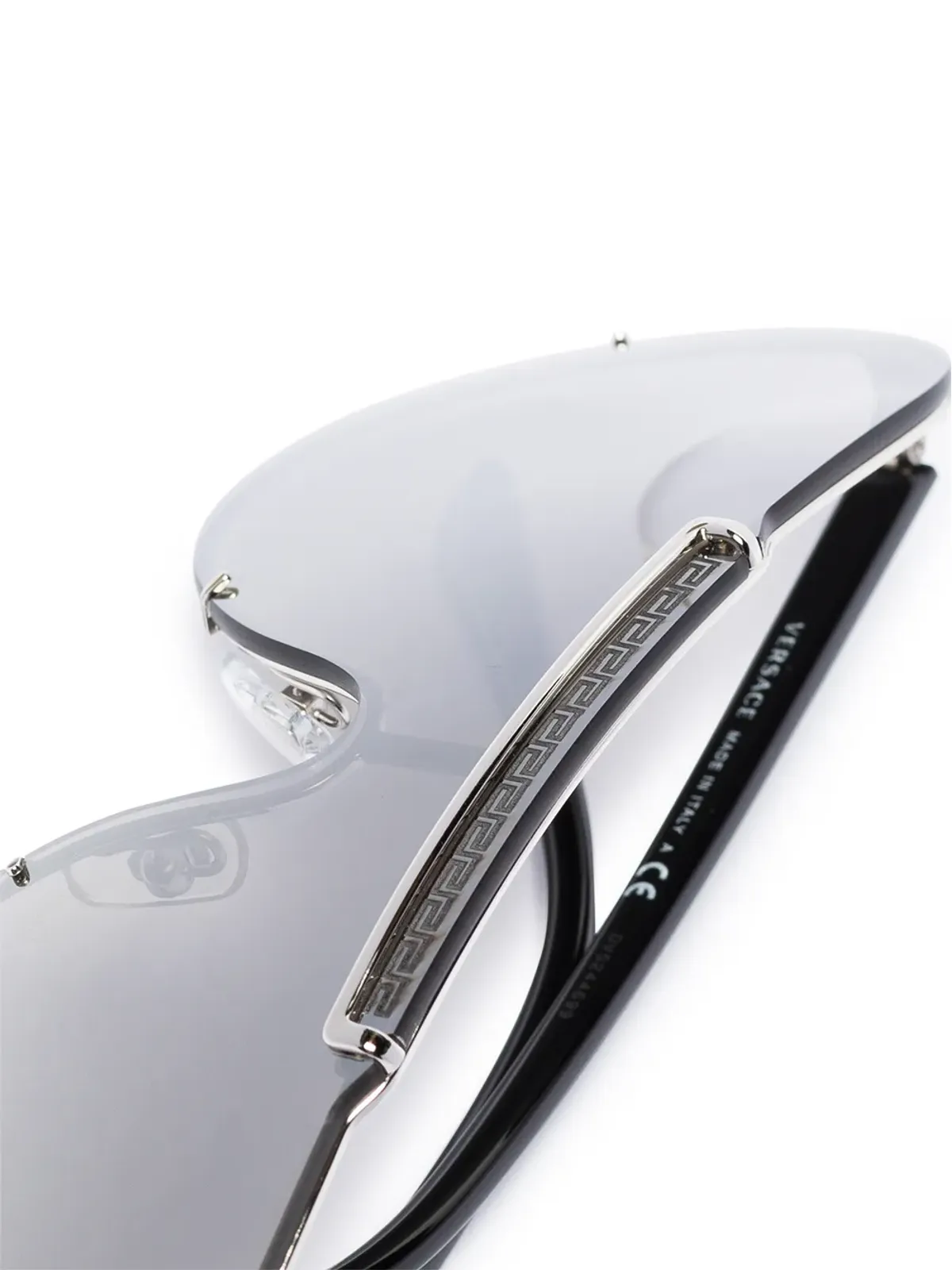 Versace Eyewear パイロットフレーム サングラス - シルバー - 画像4