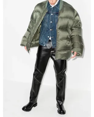 Alexander McQueen ロゴエンボスデニムジャケット - サムネイル5