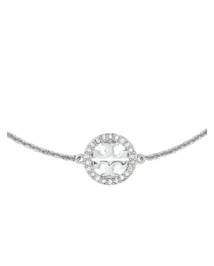 Tory Burch Icon pavé chain bracelet - Silver - サムネイル3