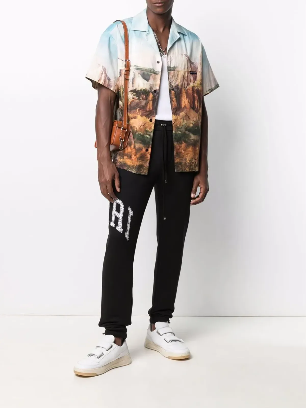 AMIRI ロゴプリント トラックパンツ - 画像2