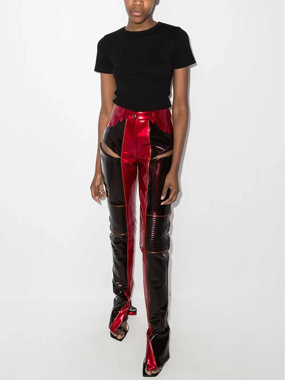 Ksubi ショートスリーブ クロップドTシャツ - 画像5