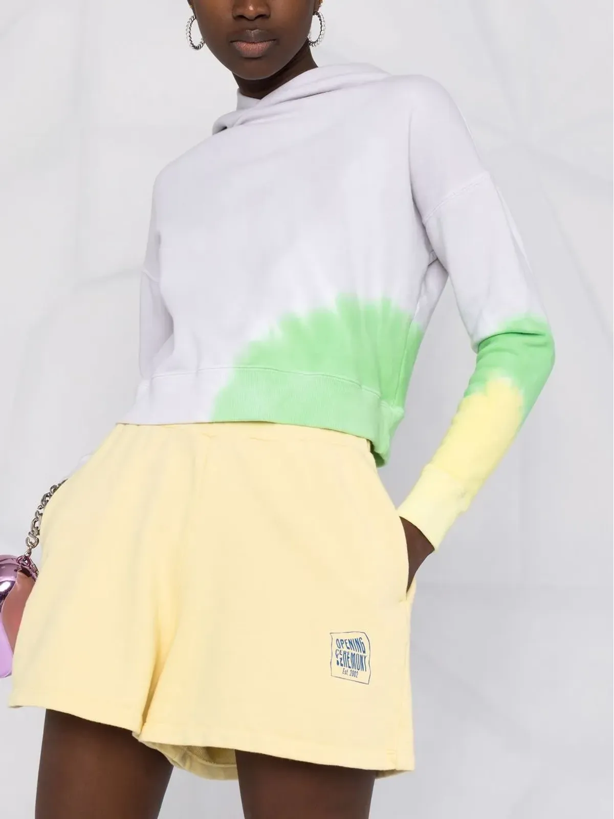 Opening Ceremony ロゴプリント エラスティックショーツ - 画像5