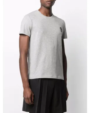 Alexander McQueen スカルパッチ コットン Tシャツ - サムネイル3