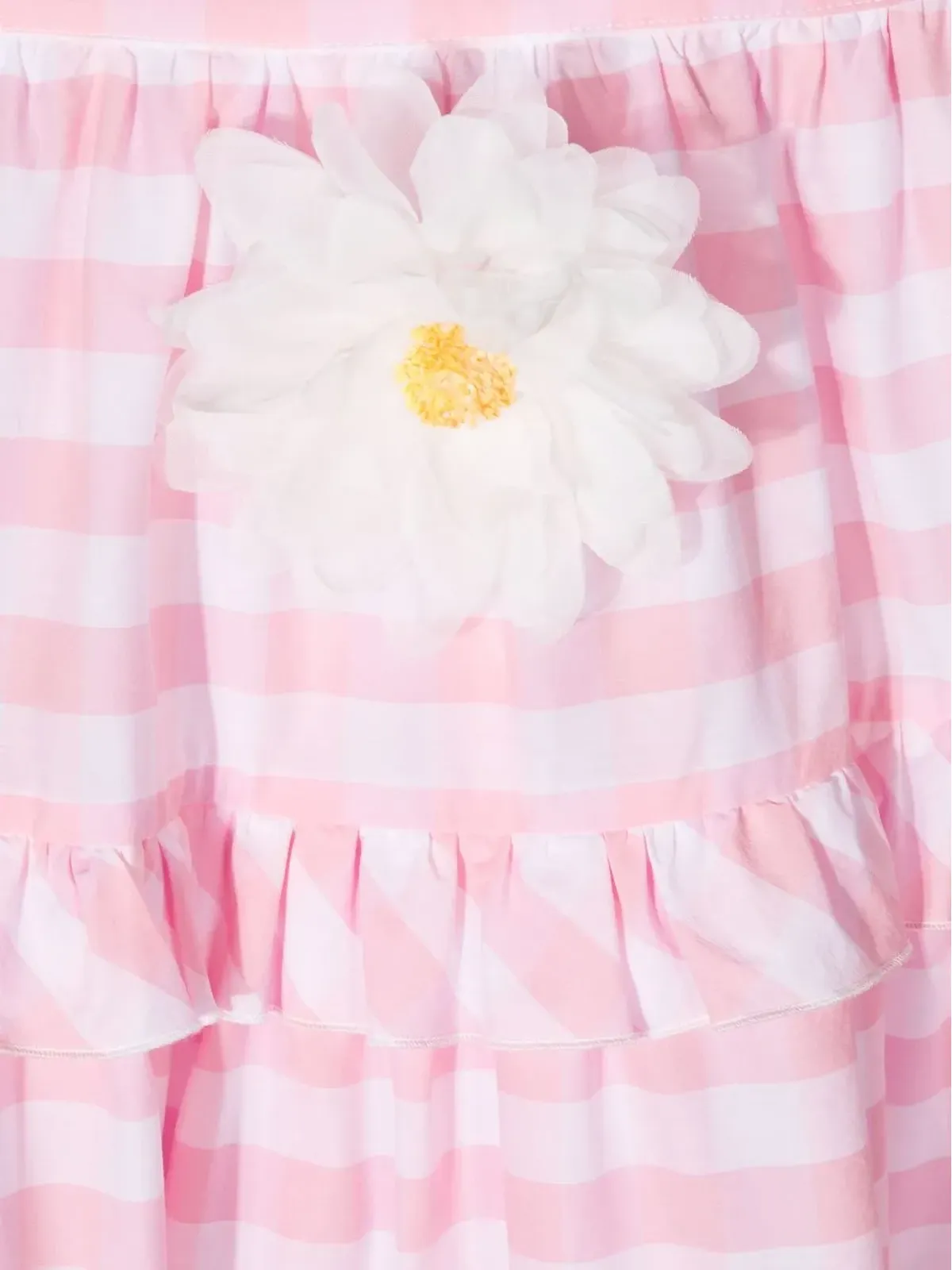 Piccola Ludo ギンガムチェックプリントドレス - Pink - 画像3