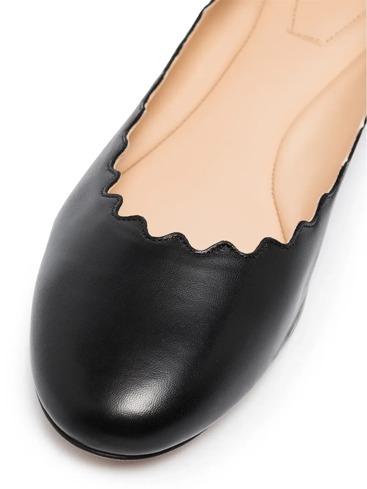 Chloé Lauren レザー バレリーナシューズ - 画像2
