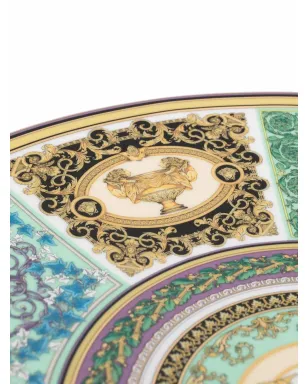 Versace バロッコ モザイク ポーセリンプレート - ゴールド - サムネイル4