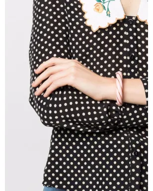 Aurelie Bidermann Diana 編み込み風バングルブレスレット - サムネイル2