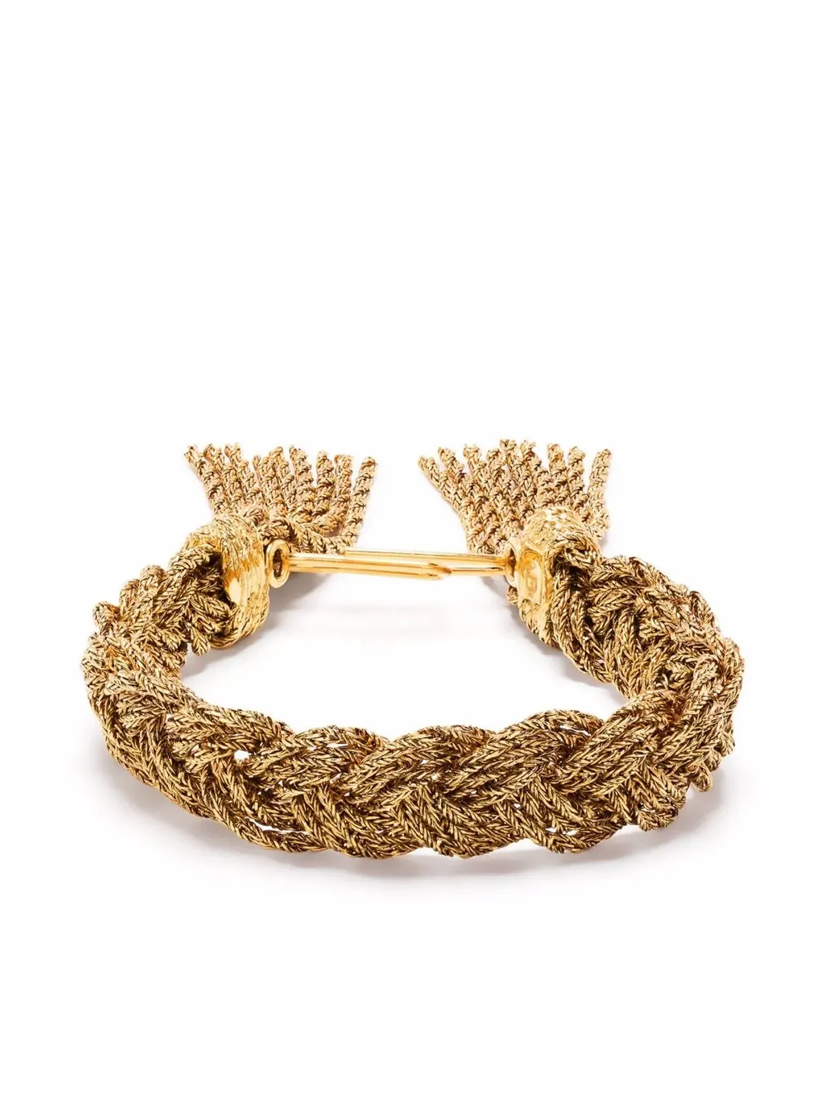 Aurelie Bidermann 編み込みミキ ブレスレット - ゴールド - 画像1