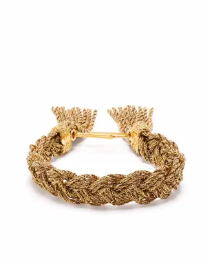 Aurelie Bidermann 編み込みミキ ブレスレット - ゴールド - サムネイル1