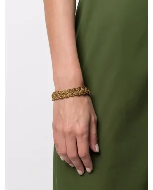 Aurelie Bidermann 編み込みミキ ブレスレット - ゴールド - サムネイル2