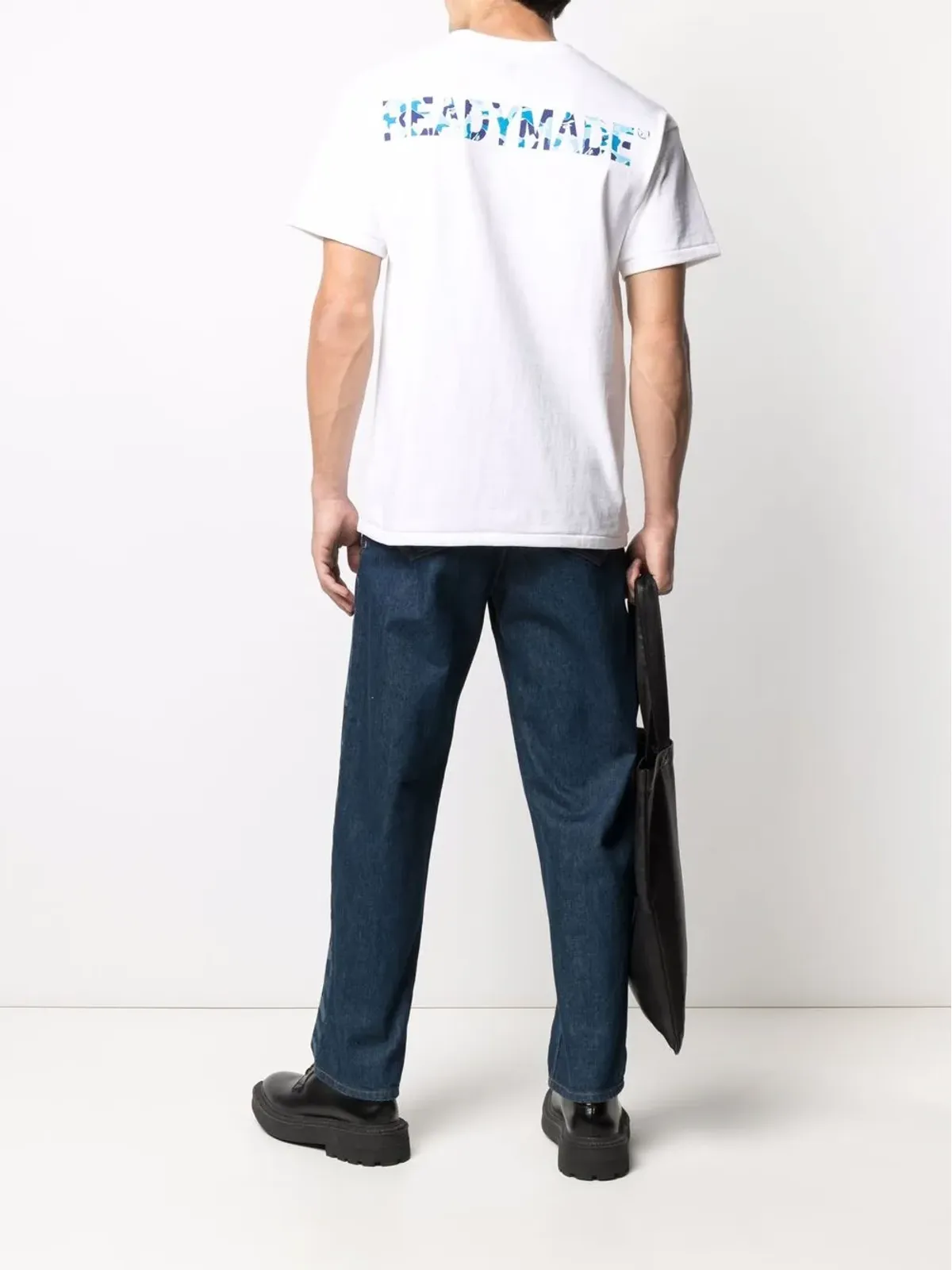 Readymade ビー刺繍パッチTシャツ - 画像2