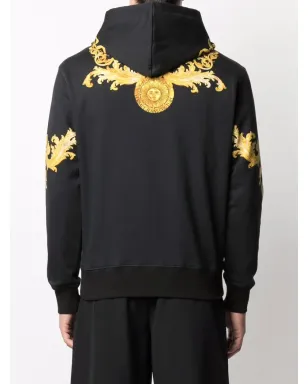 Versace Jeans Couture バロック柄コットンフーディ - サムネイル5