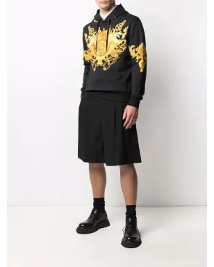 Versace Jeans Couture バロック柄コットンフーディ - サムネイル2