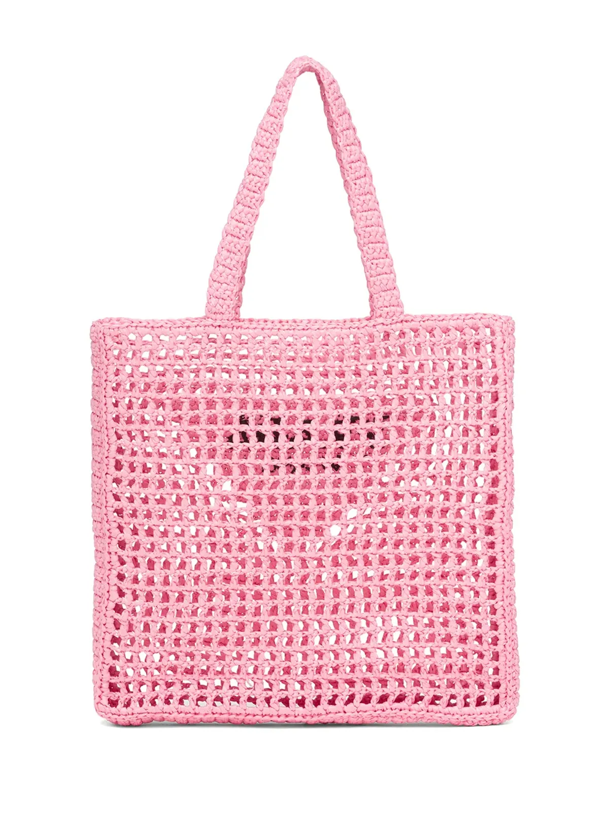 Prada woven tote bag - Pink - 画像3